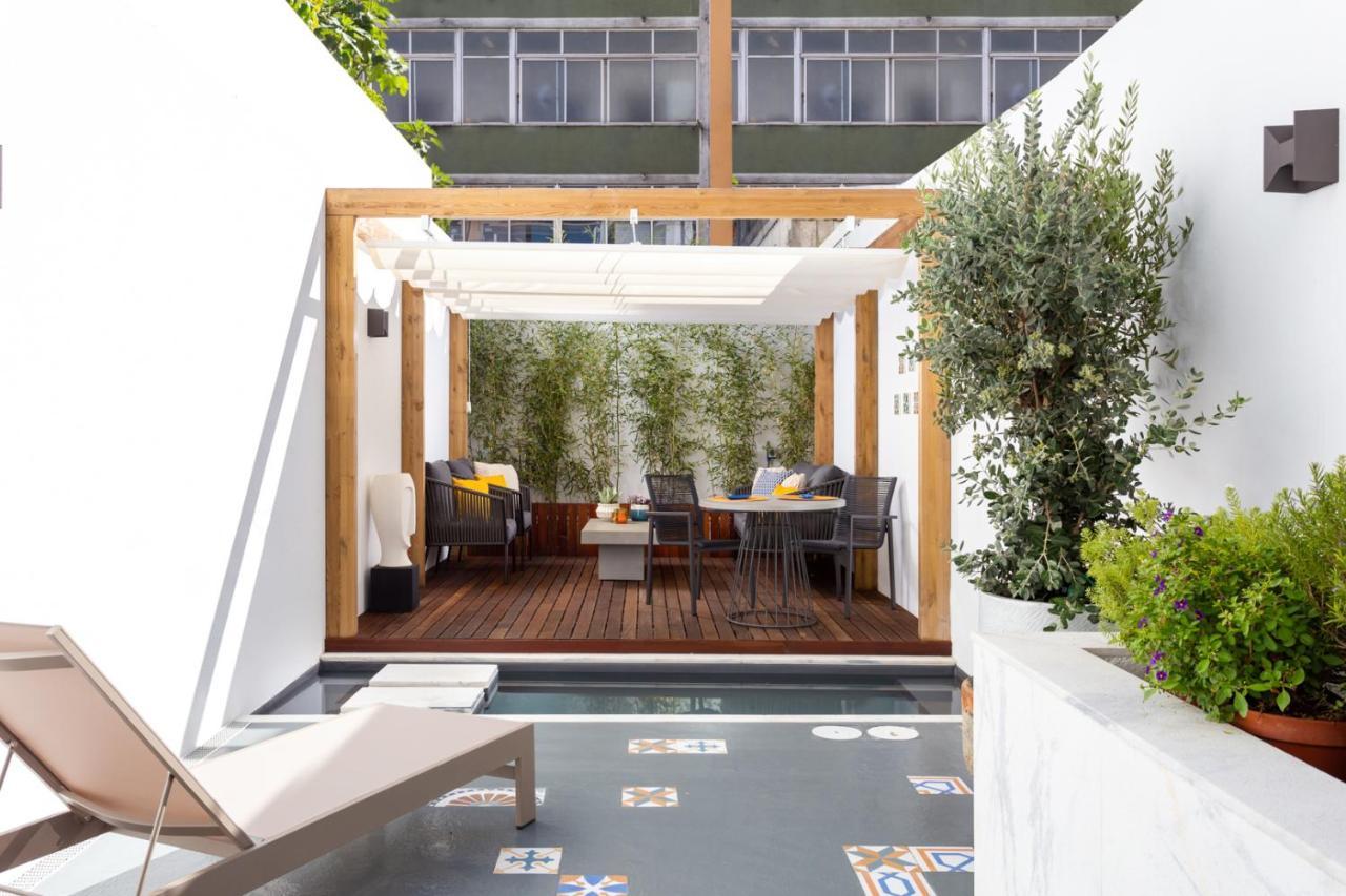 Stupendo- Two Rooms, Patio With Refreshing Pond-Center-Air Conditioning-Free Park Lisbon Bagian luar foto