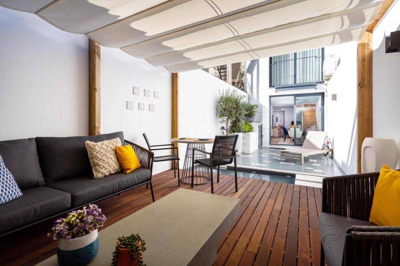 Stupendo- Two Rooms, Patio With Refreshing Pond-Center-Air Conditioning-Free Park Lisbon Bagian luar foto