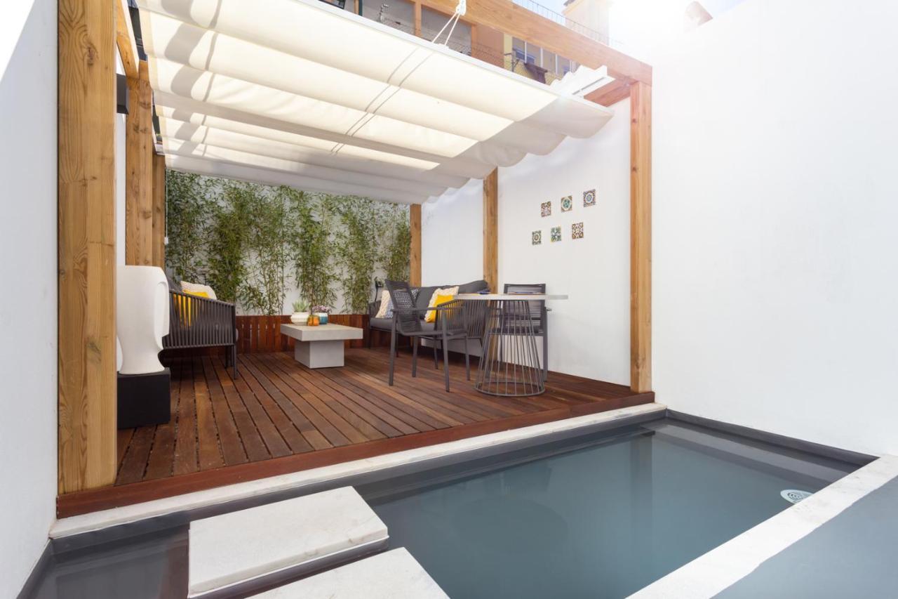Stupendo- Two Rooms, Patio With Refreshing Pond-Center-Air Conditioning-Free Park Lisbon Bagian luar foto